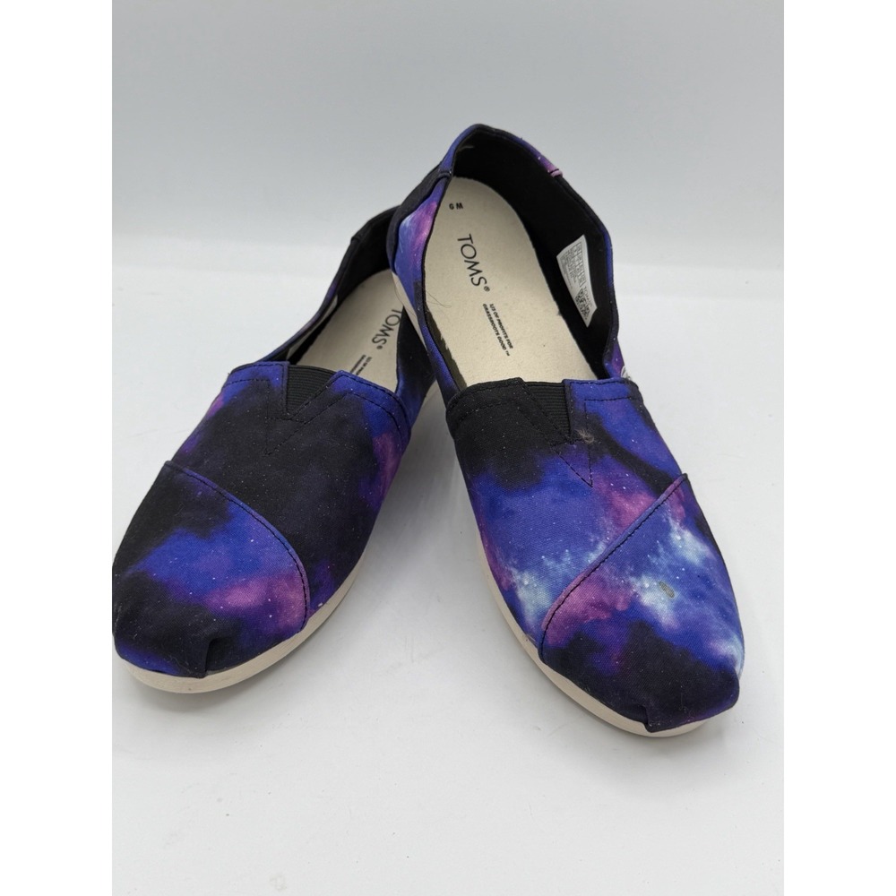 Toms Women's Alpargata Slip-on-flats Galaxy Space Print Size 9